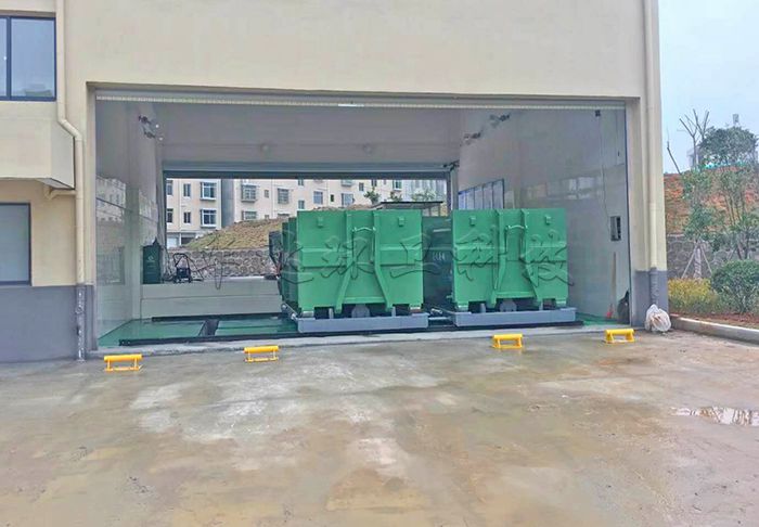 南城縣城西農貿市場垃圾轉運站